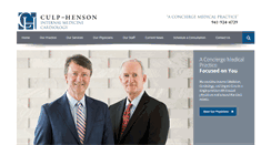 Desktop Screenshot of culphenson.com